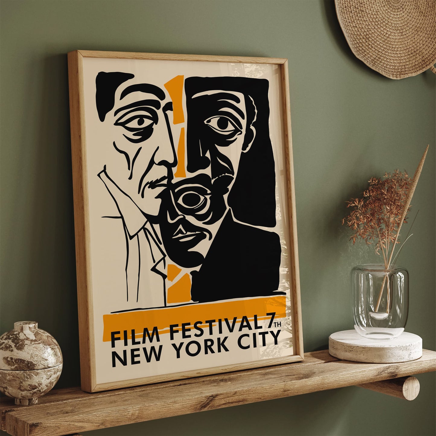 New York City Film Festival Art Print