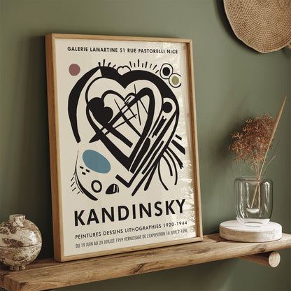 Kandinsky Abstract Modern 2024 Collection Poster