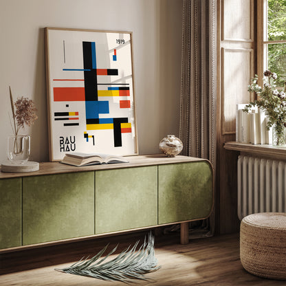 Bauhaus Modern Minimalist Poster 2024 Collection