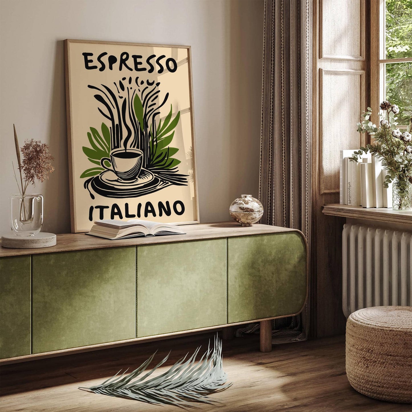 Espresso Italiano Kitchen Wall Art Print