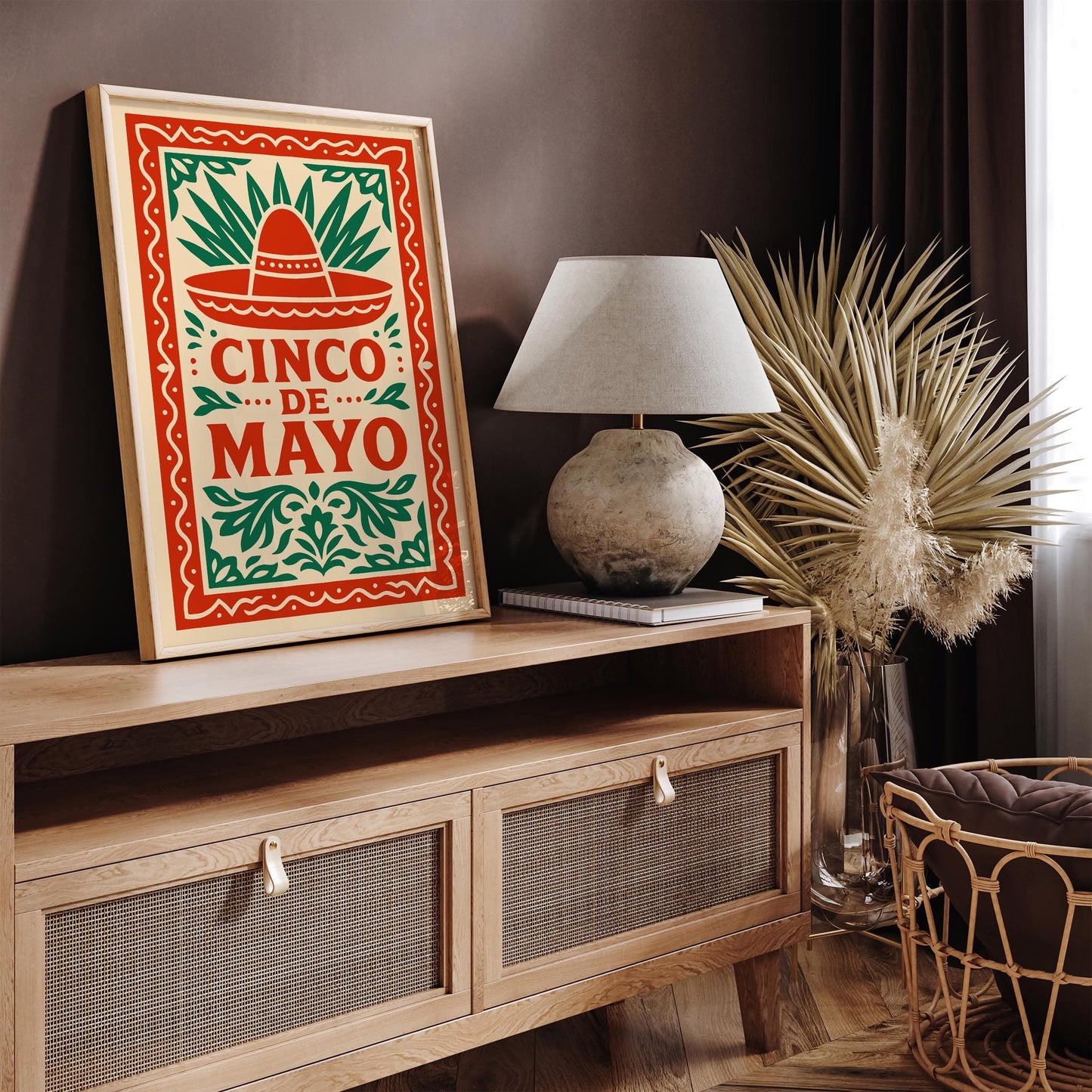 Mexican Decor Poster - Cinco de Mayo Print