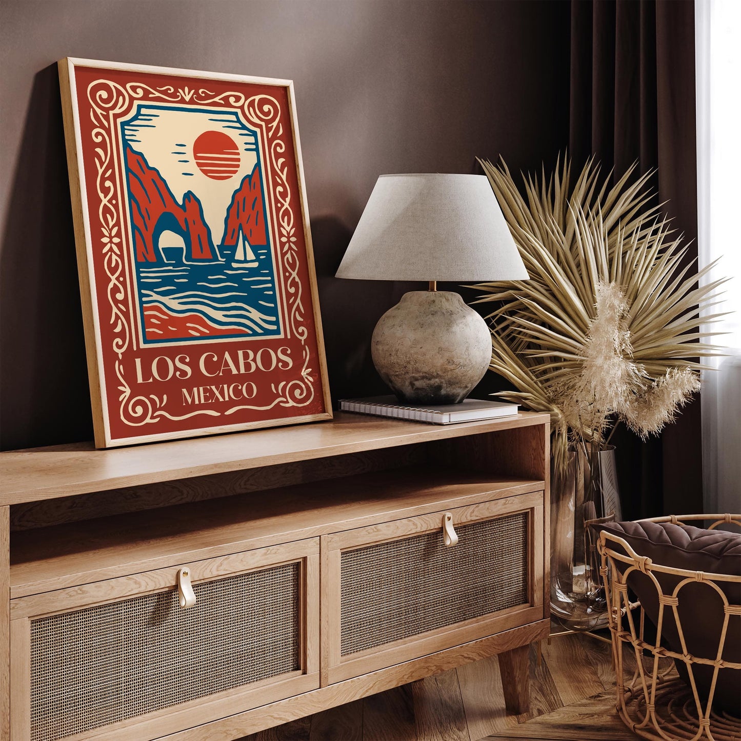 Los Cabos Mexico Travel Poster