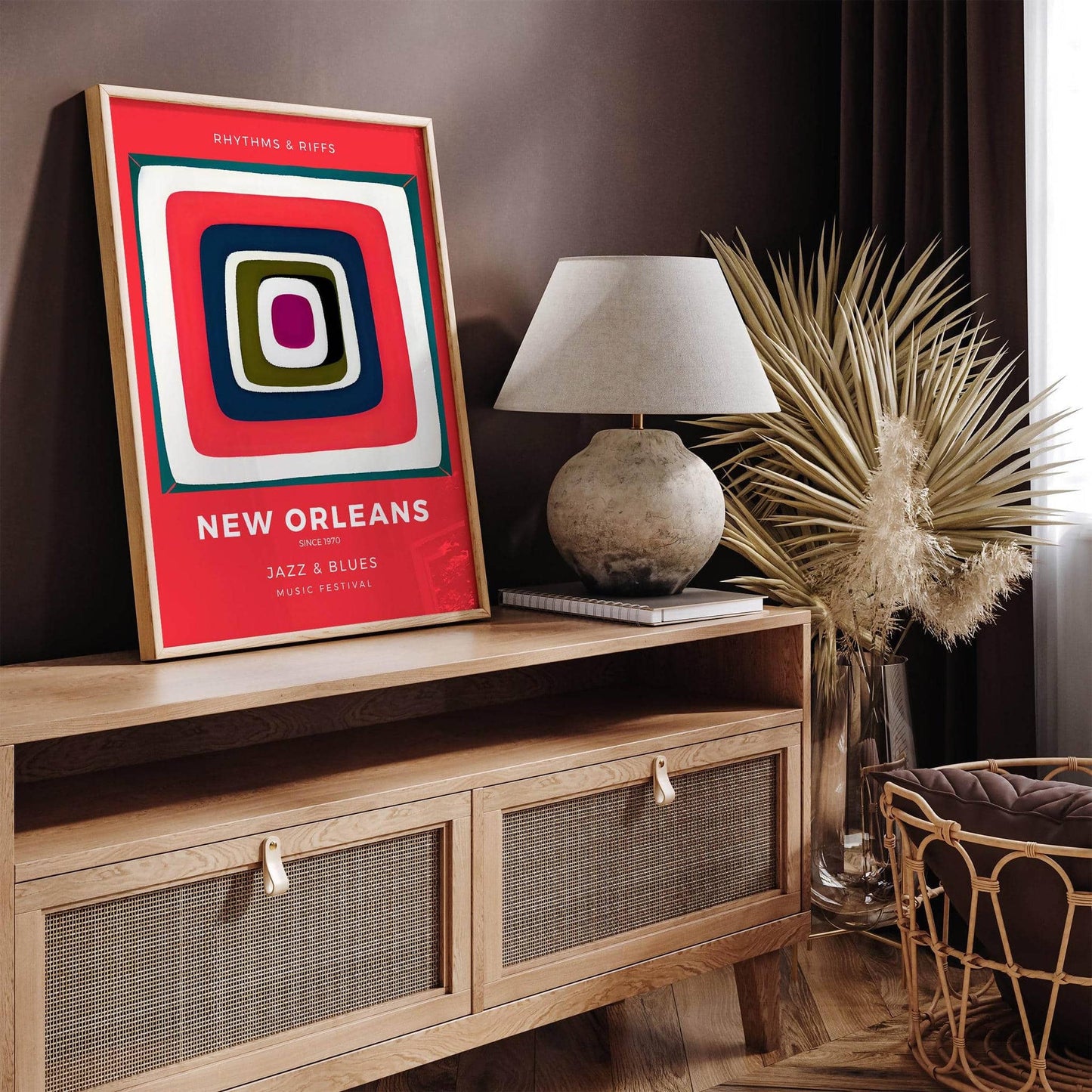 New Orleans Jazz & Blues Music Vibrant Poster - HypeSheriff