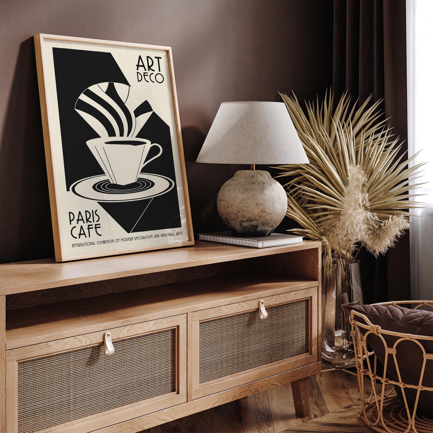Art Deco Cafe Wall Decor