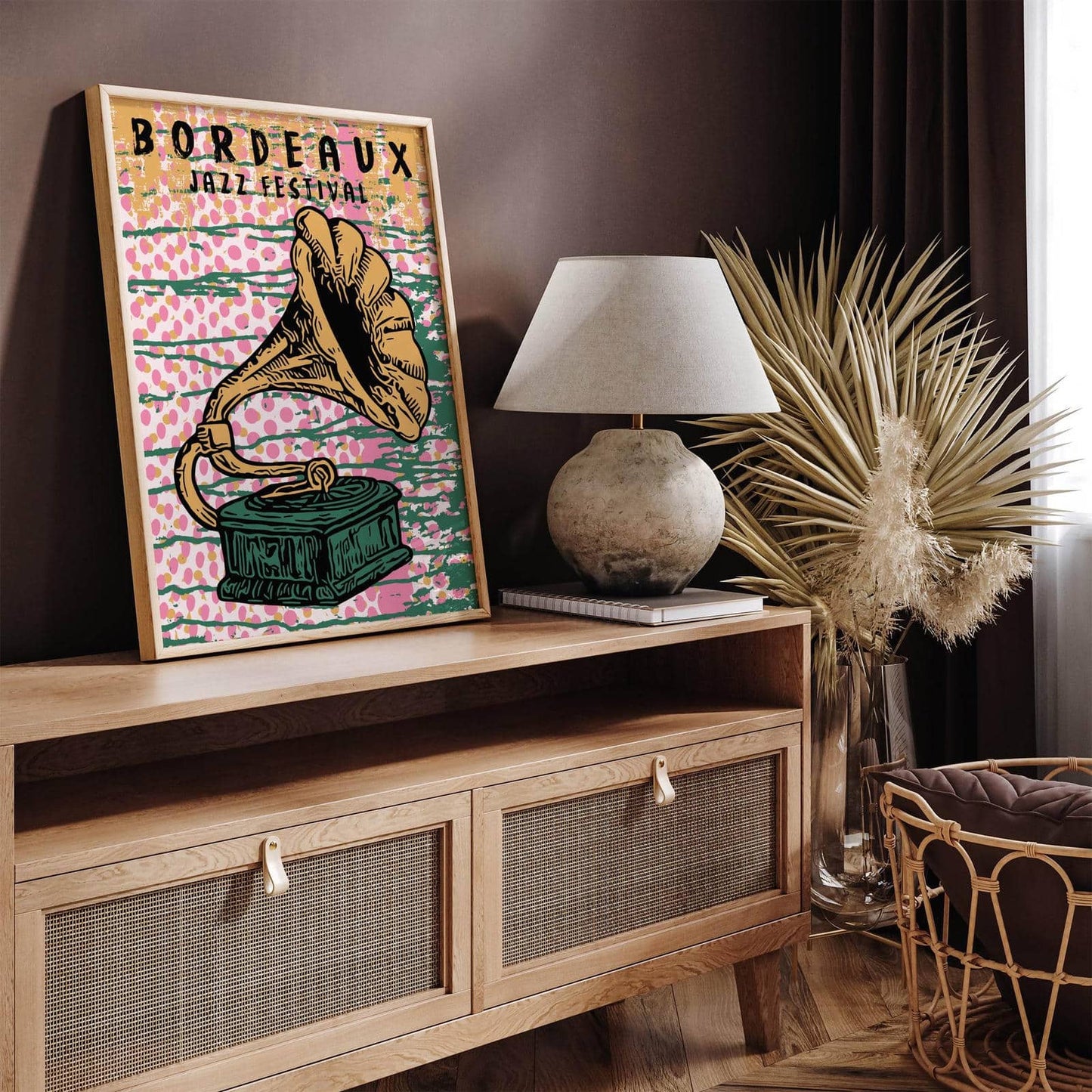 Bordeaux Jazz Festival Poster - HypeSheriff