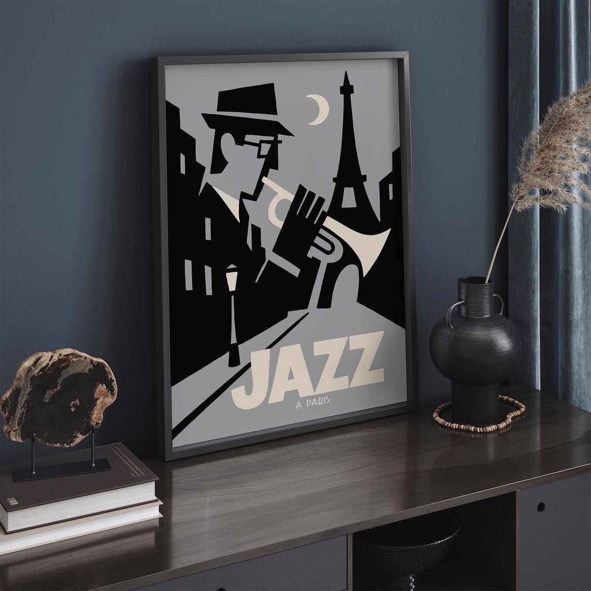 Jazz Paris Music Festival Art Poster