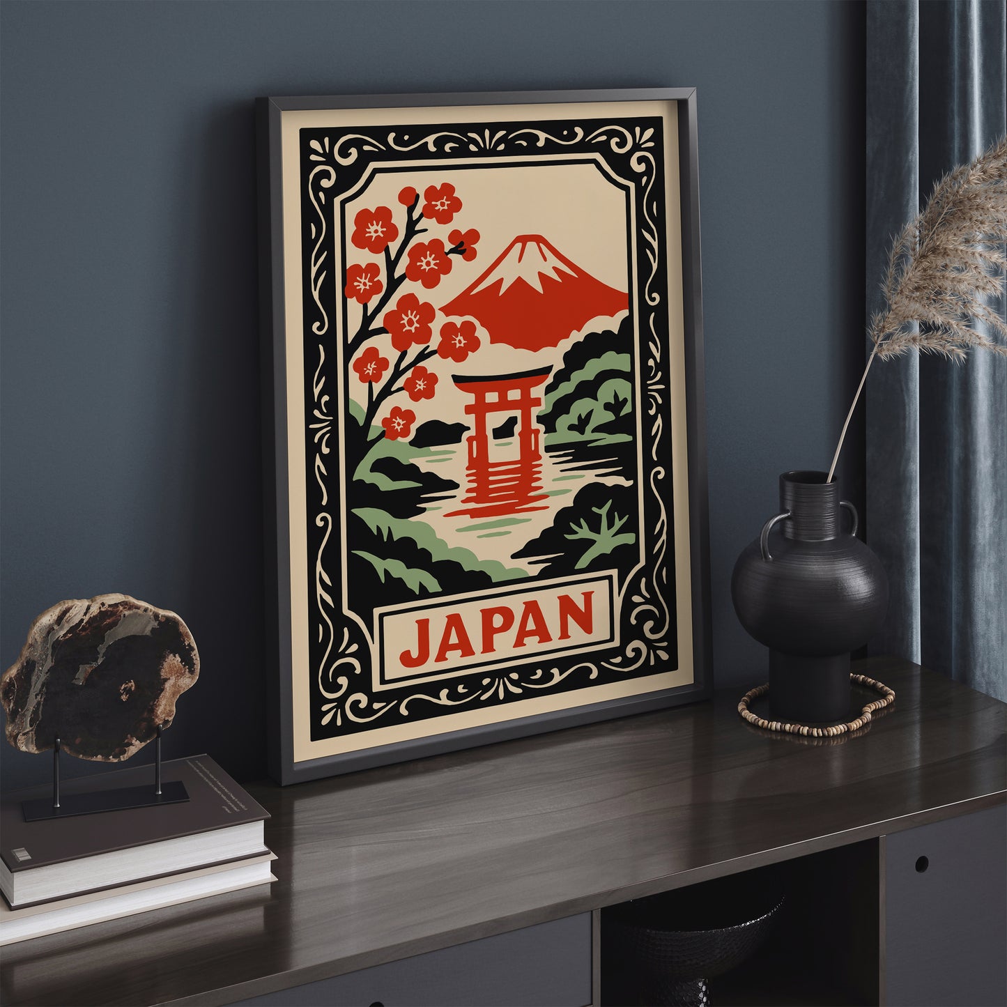 Japan Scenic Travel Poster