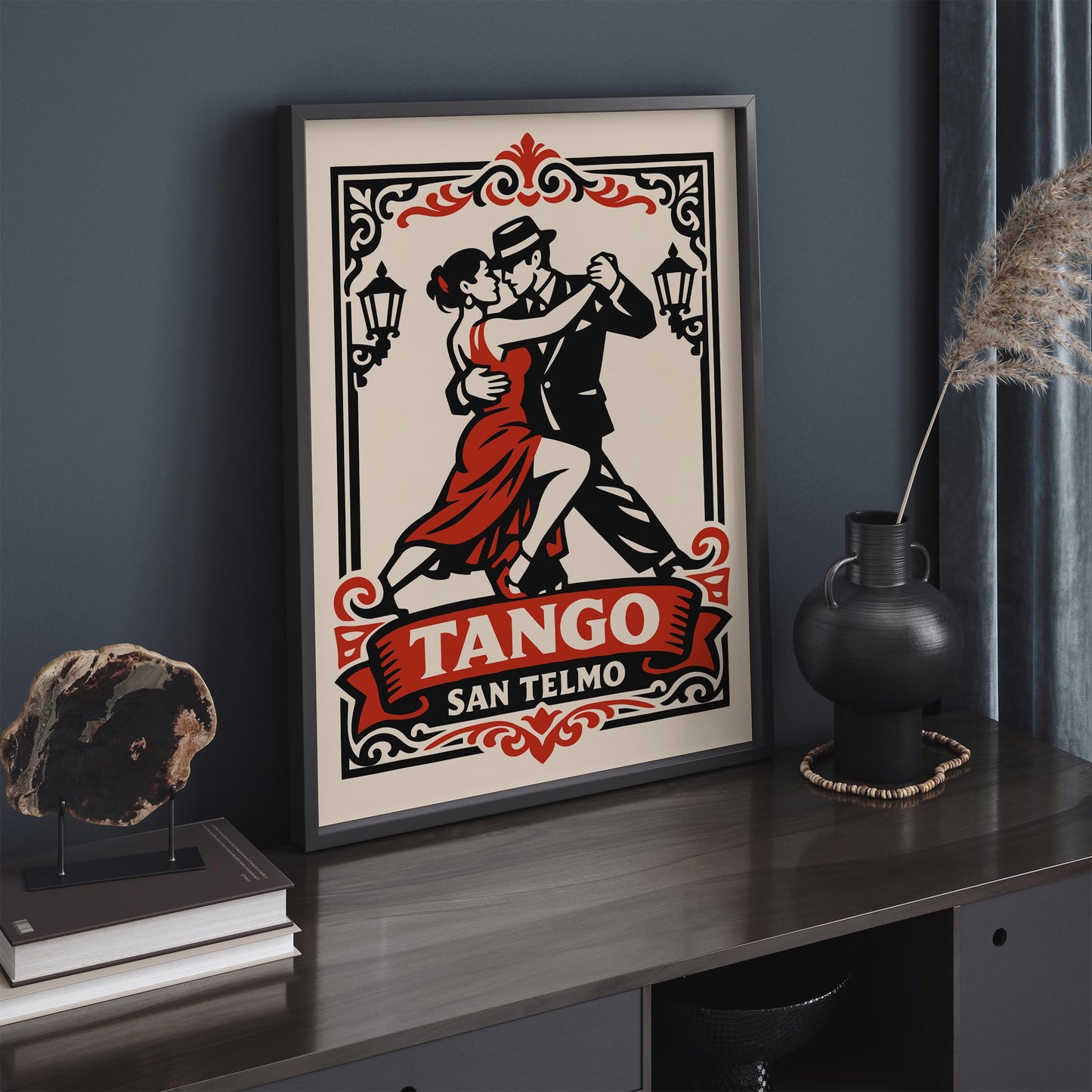 Tango San Telmo Poster