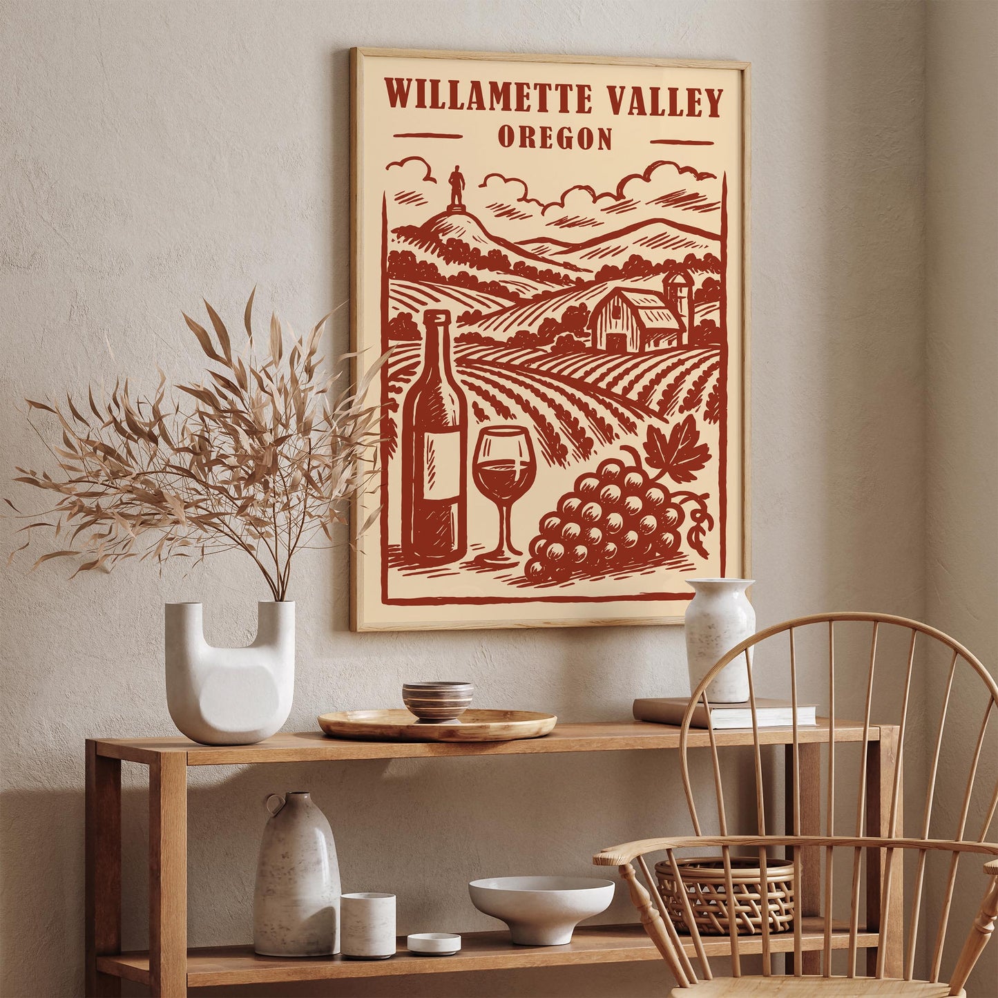 Willamette Valley Oregon Poster