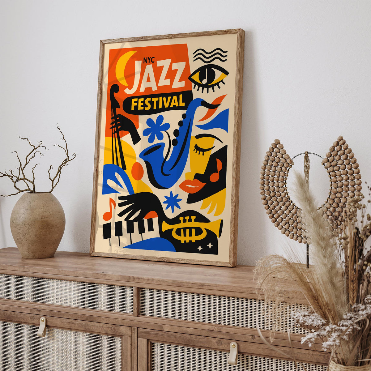 New York City Jazz Festival Art Poster