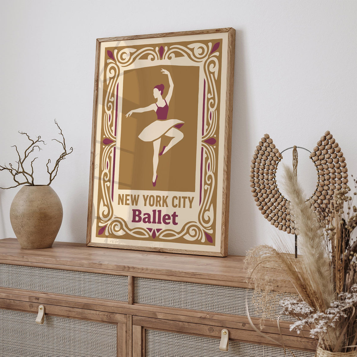 Vintage New York City Ballet Poster