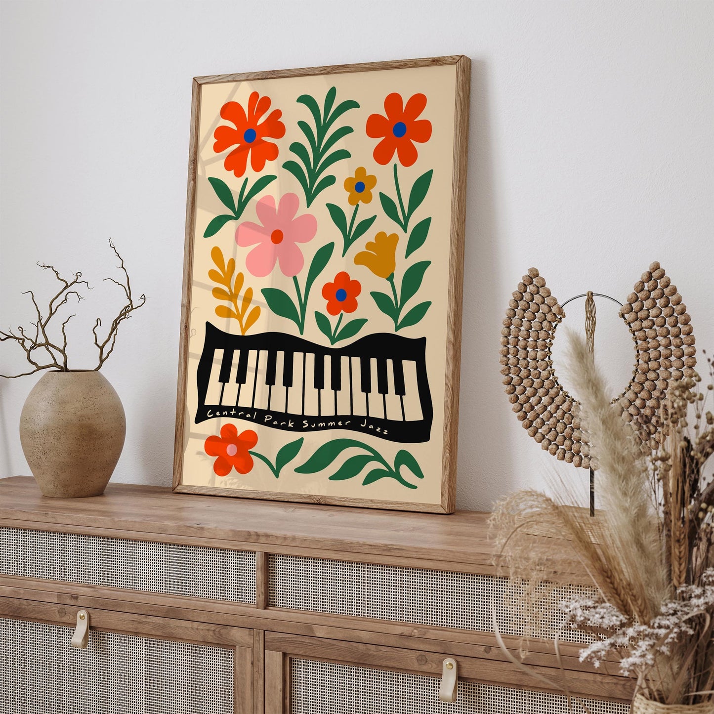 Central Park Summer Jazz Festival Poster