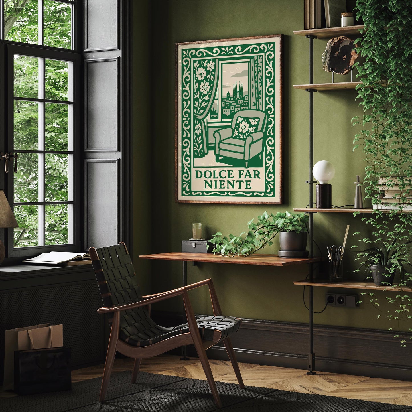 Dolce Far Niente Quote Poster