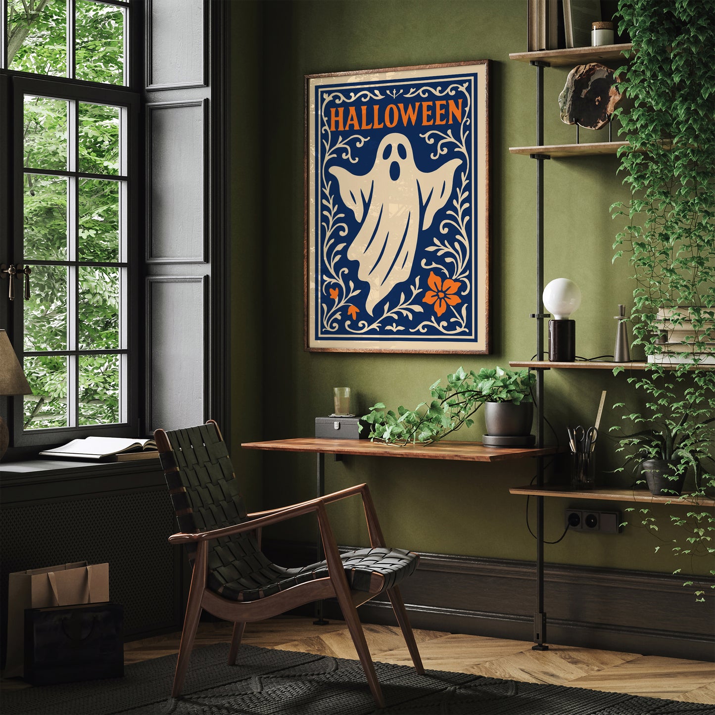 Halloween Ghost Poster 2026