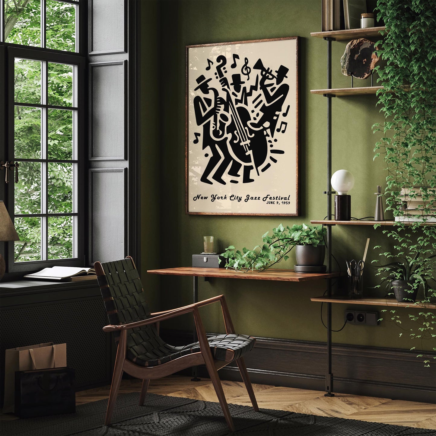 New York City Jazz Festival Poster - Jazz Wall Art
