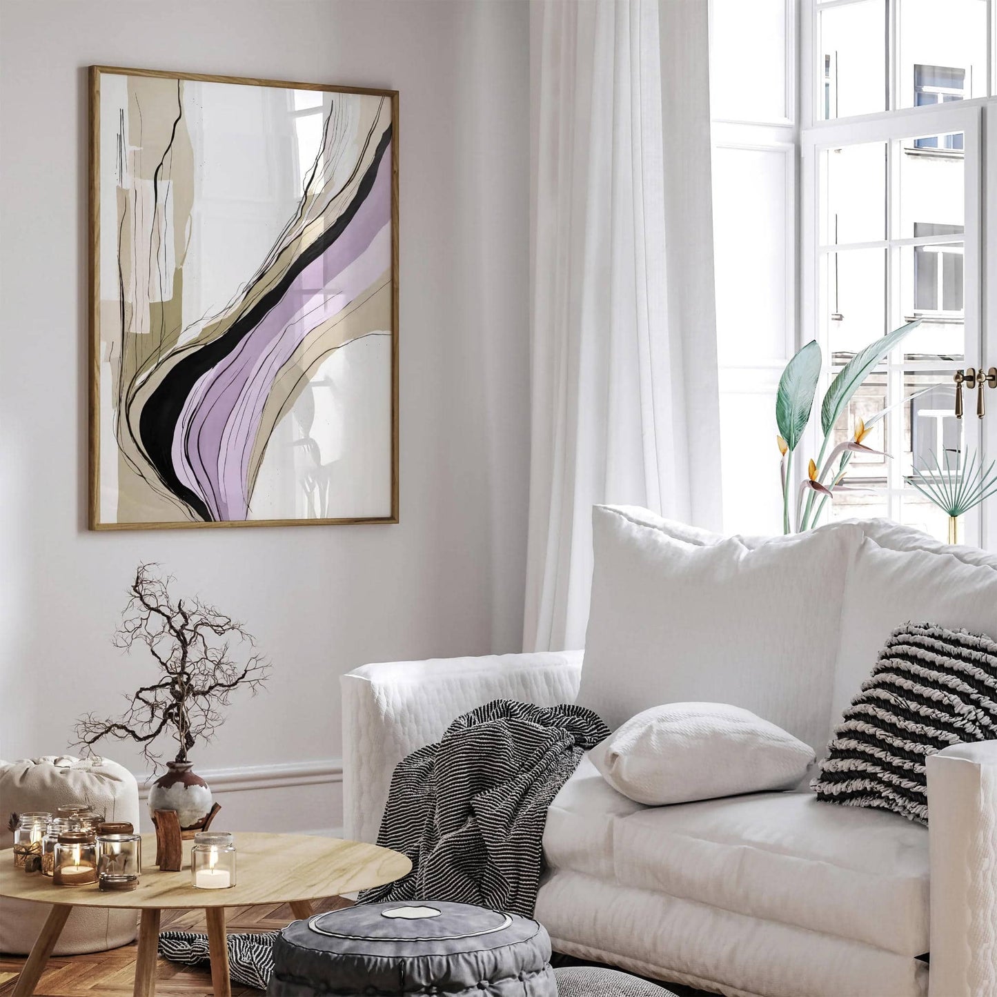 Modern Abstract Art for Elegant Home Decor - HypeSheriff