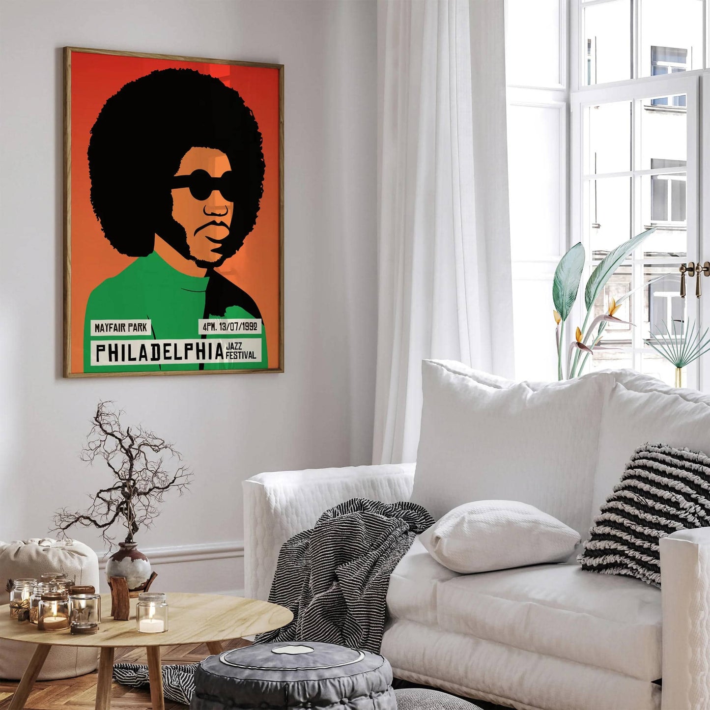 Philadelphia Jazz Festival Retro Poster - HypeSheriff