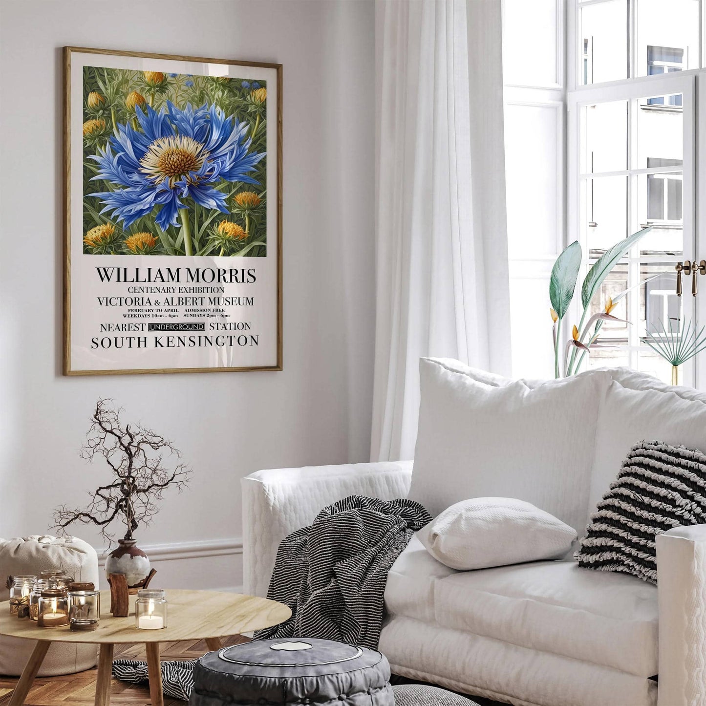 William Morris Nature Exhibition Poster - HypeSheriff
