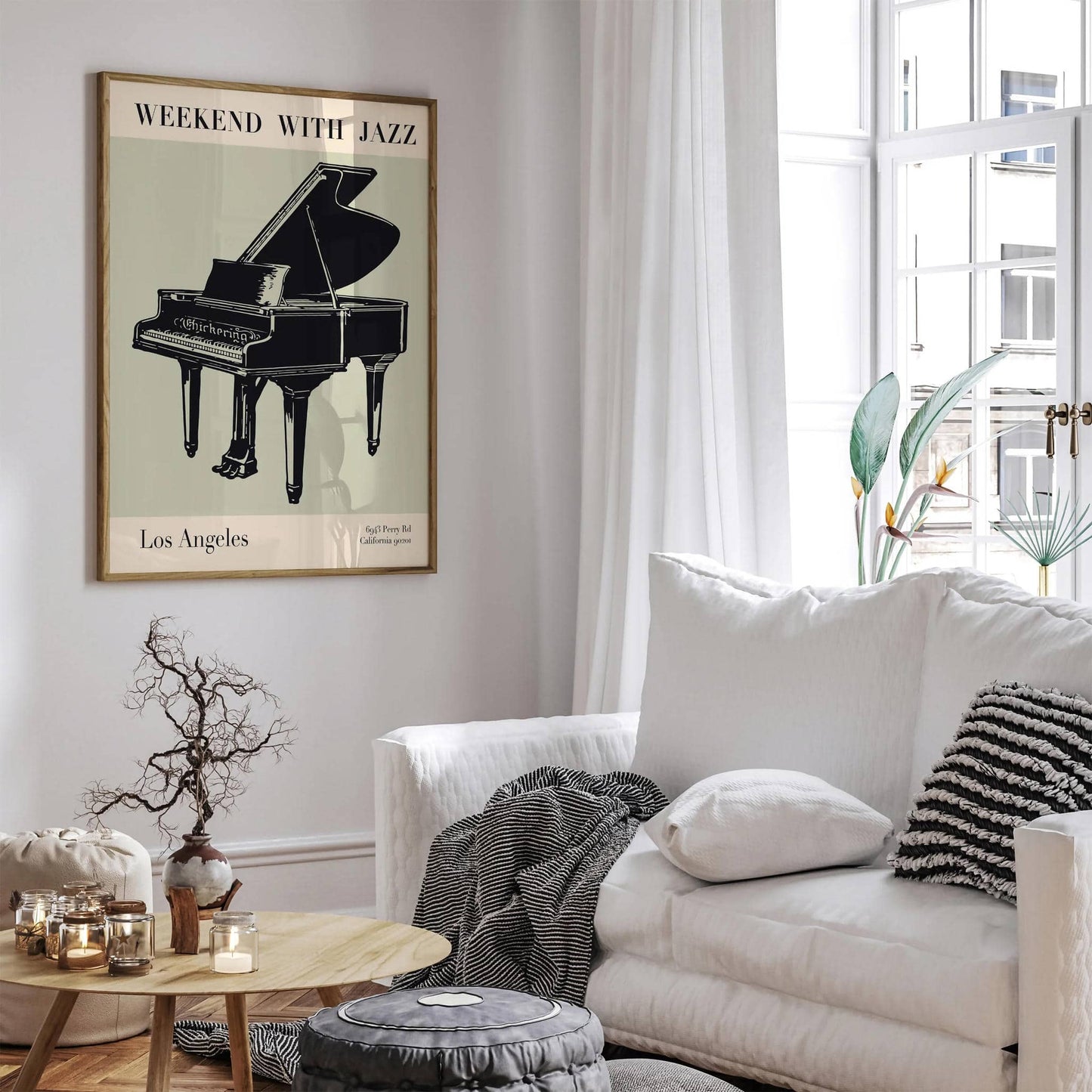 Los Angeles Weekend With Jazz Poster - HypeSheriff