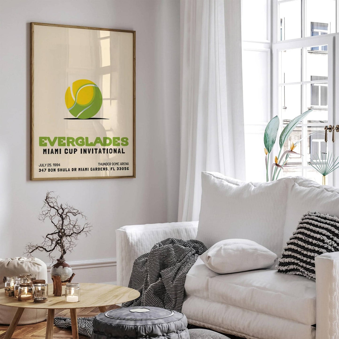 Everglades Miami Cup Poster Invitational Open Cup Fine Art - HypeSheriff