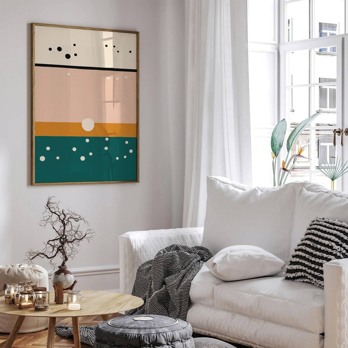 Mid Century Modern Minimalist Print - HypeSheriff