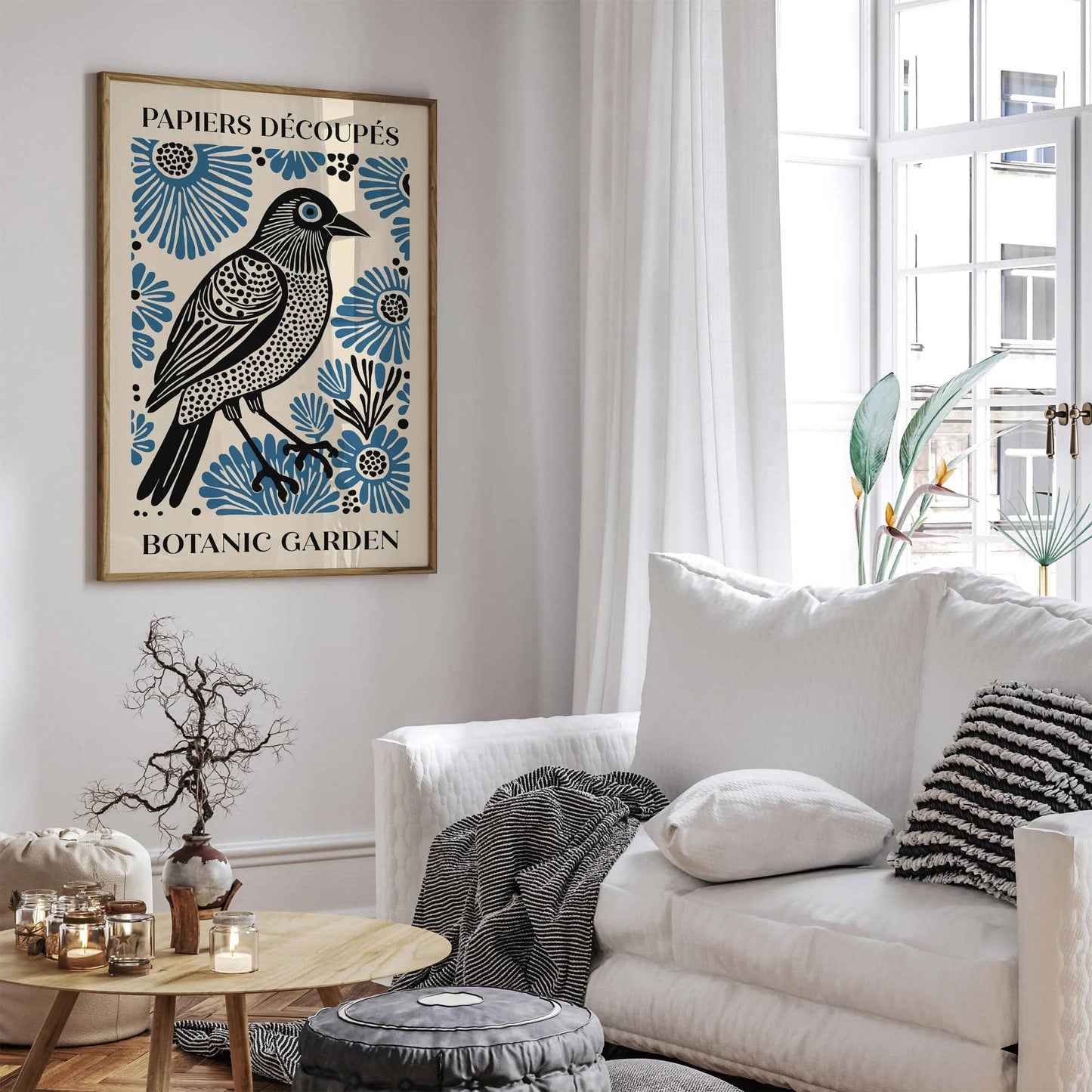 Botanic Garden Bird Art Print 2024 - HypeSheriff