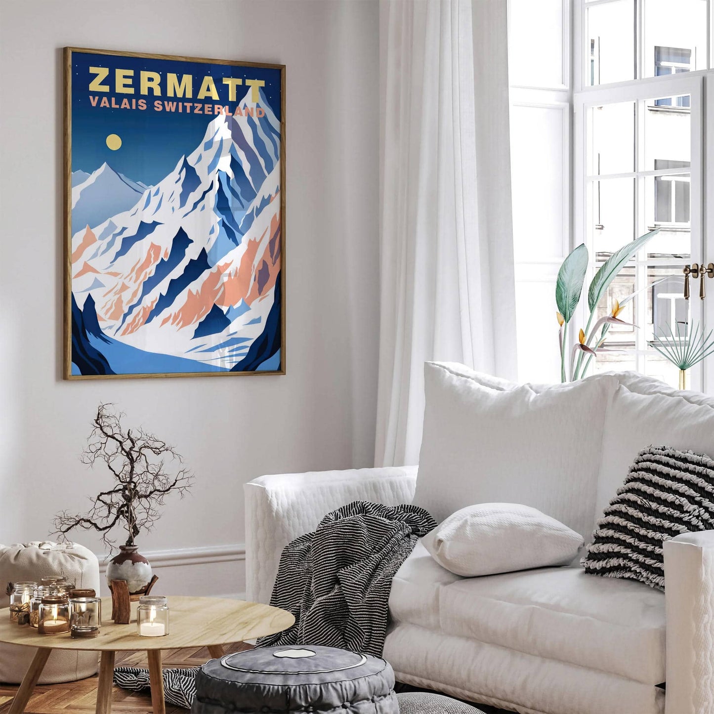 Zermatt - Swiss Travel Poster - HypeSheriff