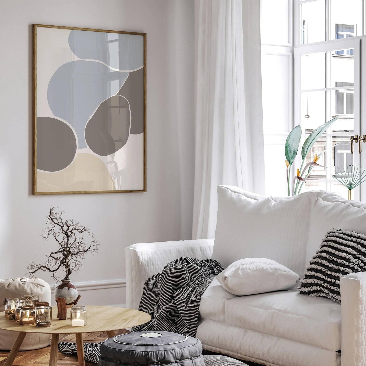 Aesthetic Scandinavian Minimalist Wall Art - HypeSheriff