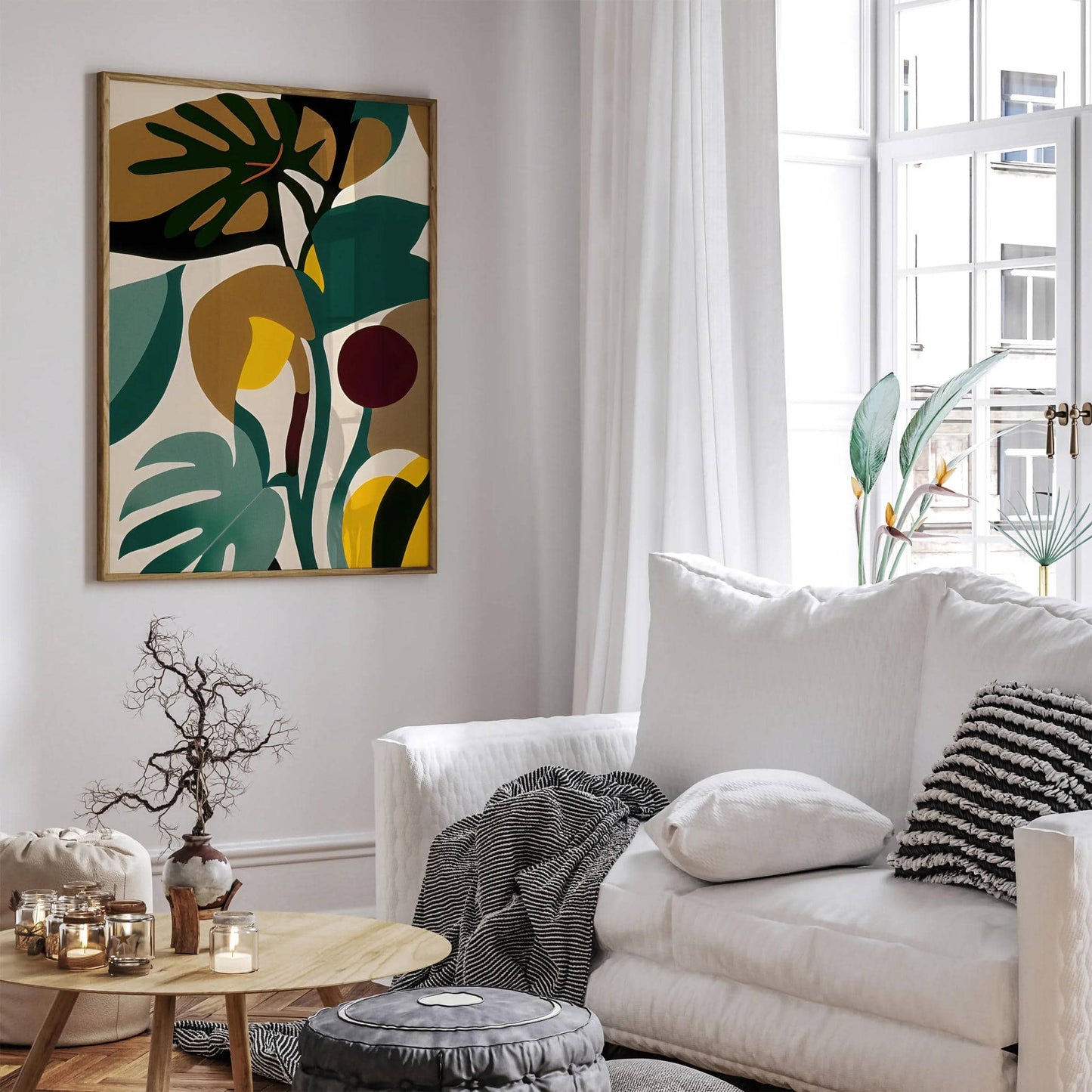 Floral Jungle - Giclee Art Print - HypeSheriff