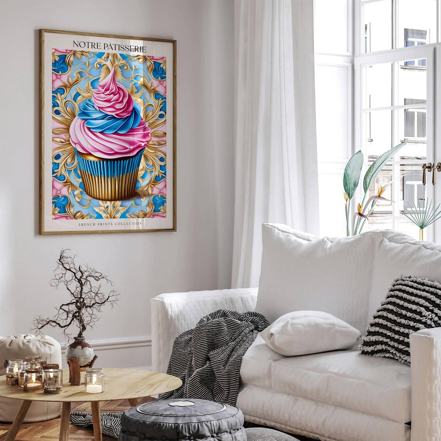 Charming Confections Poster: Dessert Art Prints - HypeSheriff