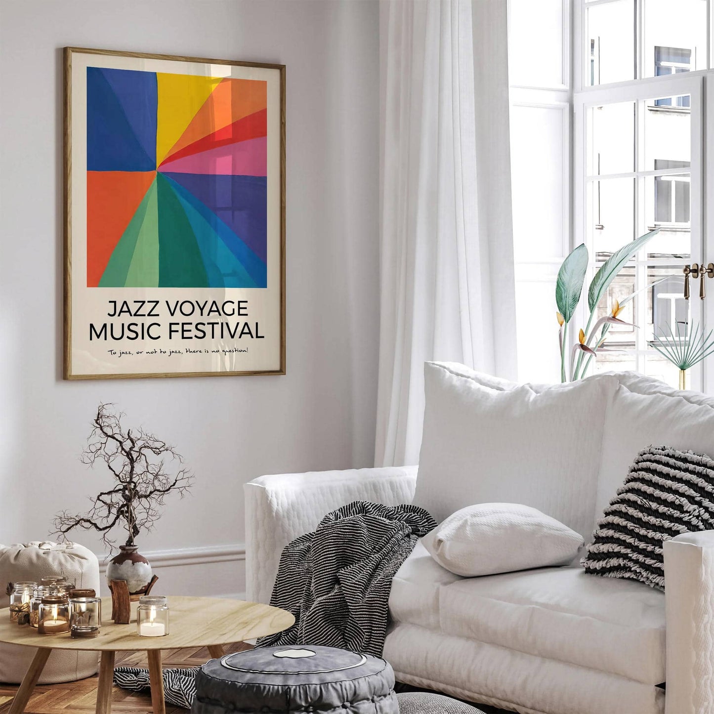 Jazz Voyage Colorful Wall Art - HypeSheriff