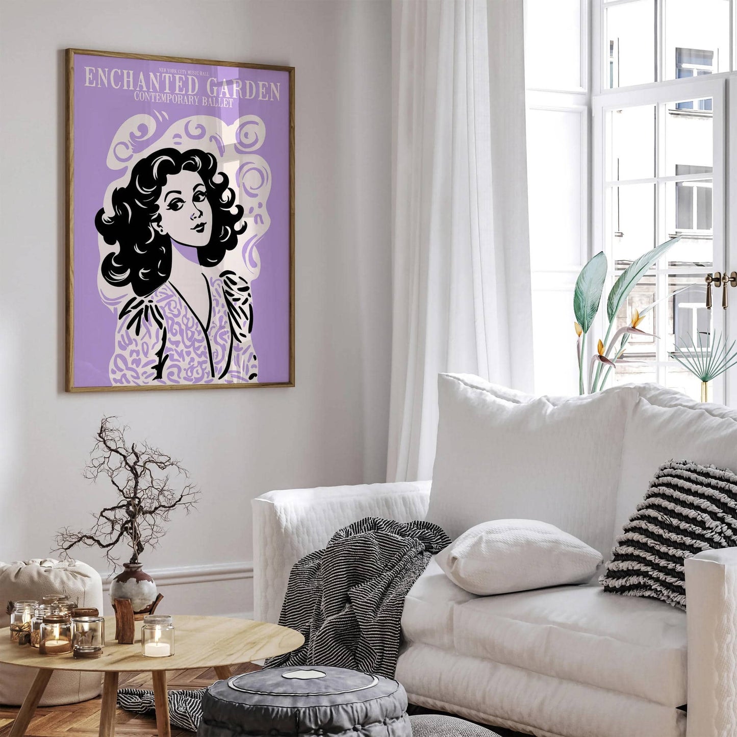 NYC Enchanted Garden Ballet Poster - HypeSheriff