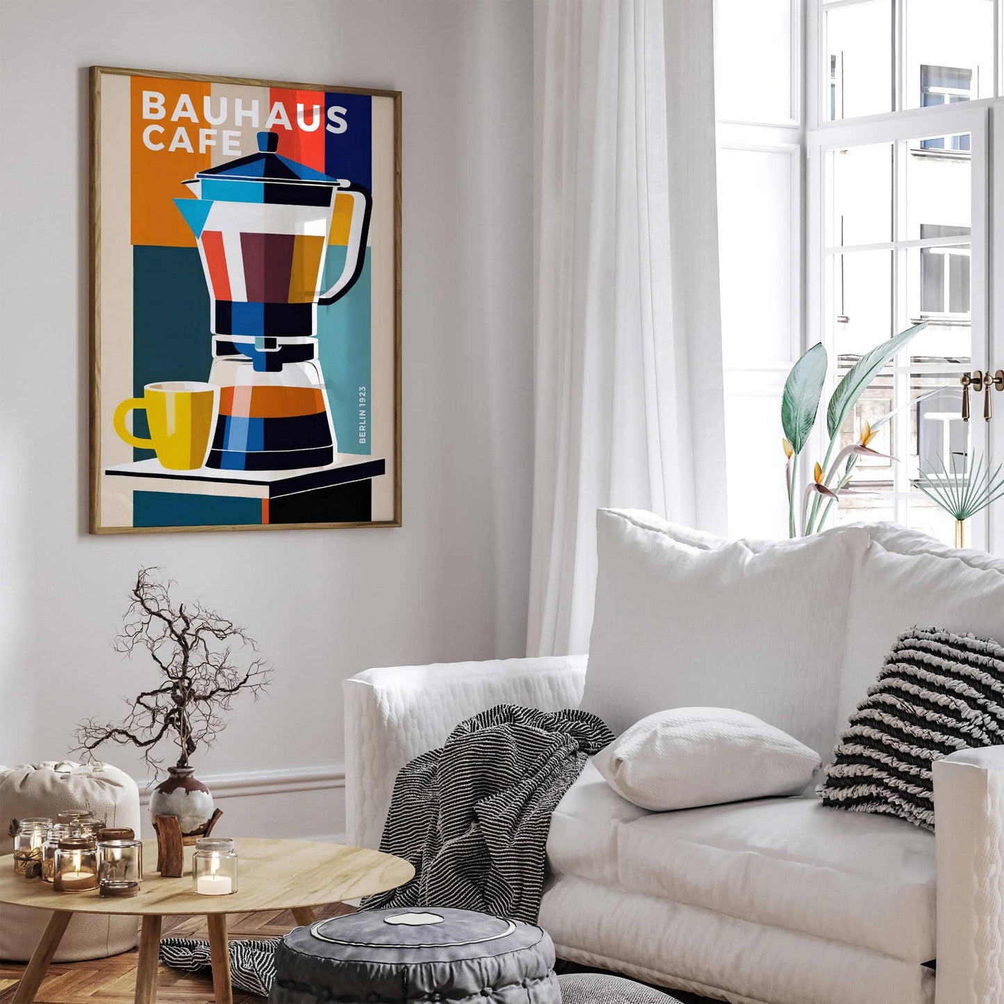 Bauhaus Cafe Berlin Poster - HypeSheriff