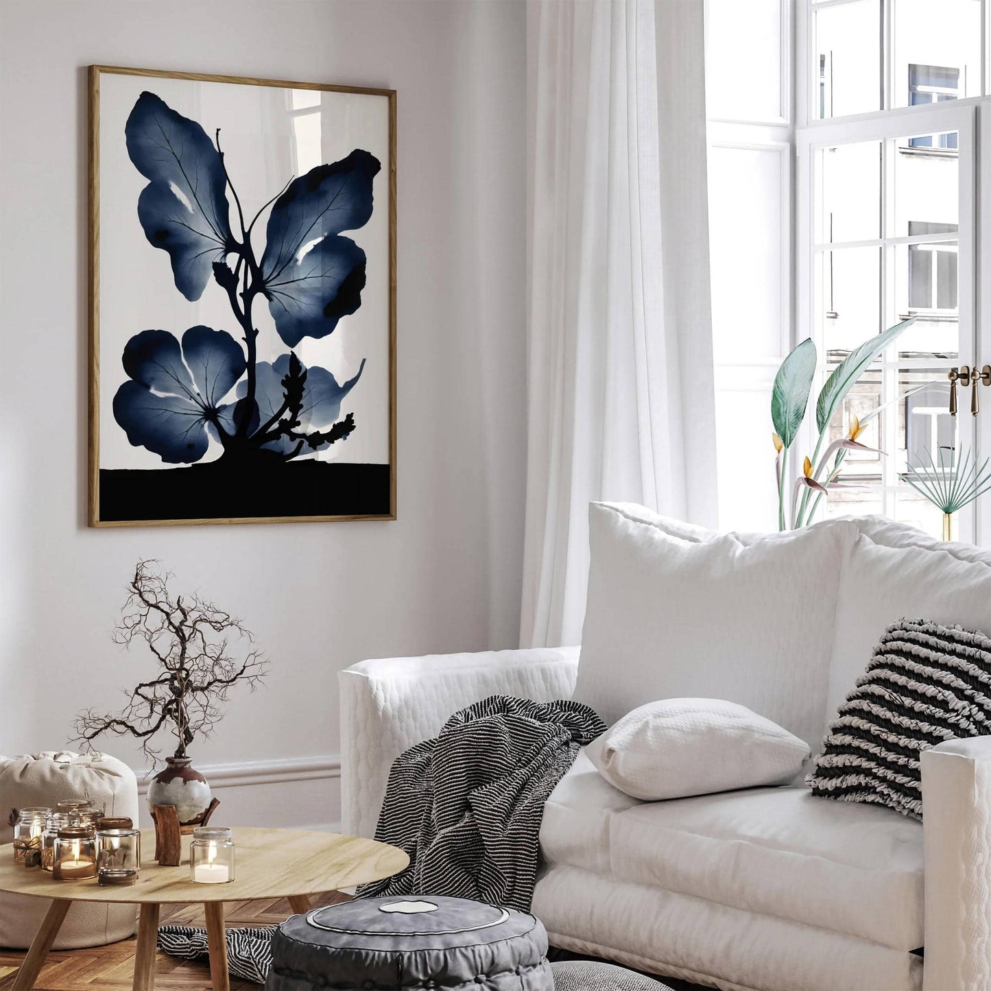 Floral Ink Art Print - HypeSheriff