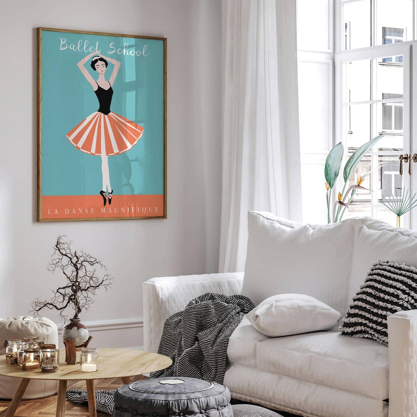 Ballet School Decor Art Print - HypeSheriff