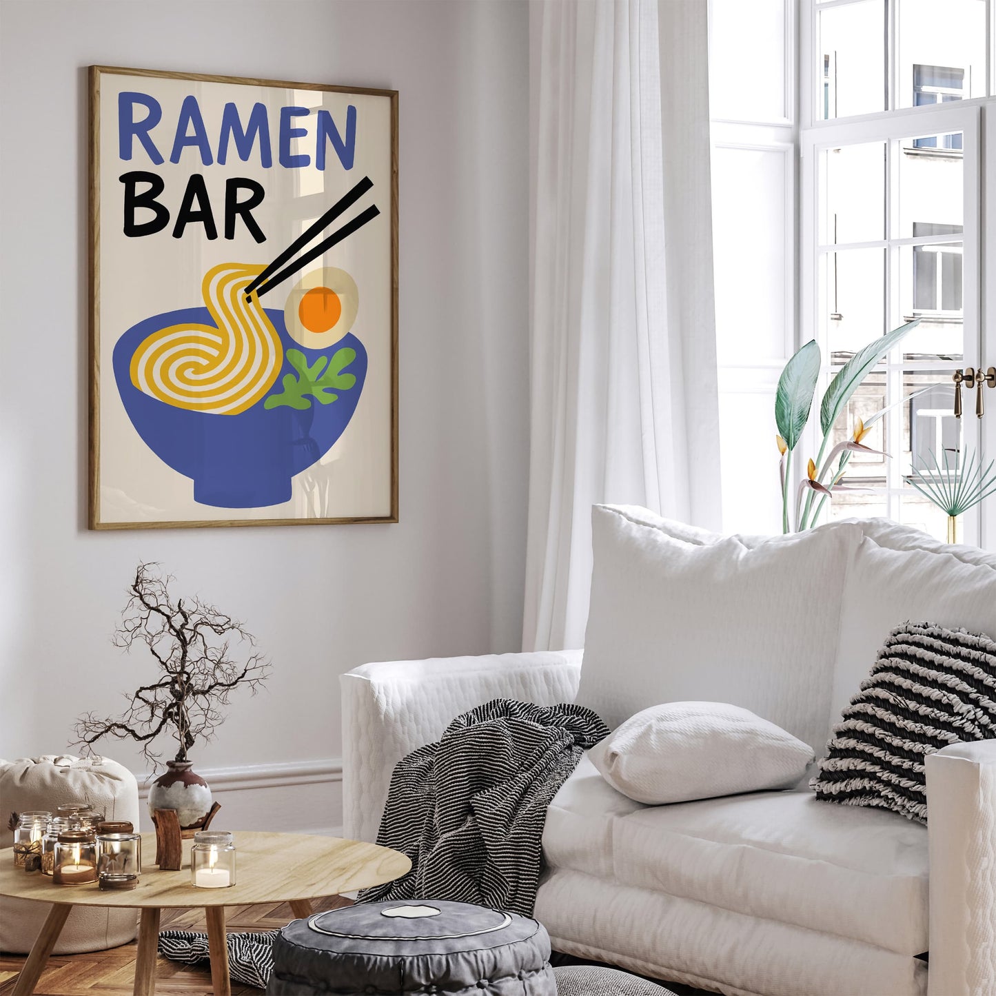 Ramen Bar Japanese Food Art Print