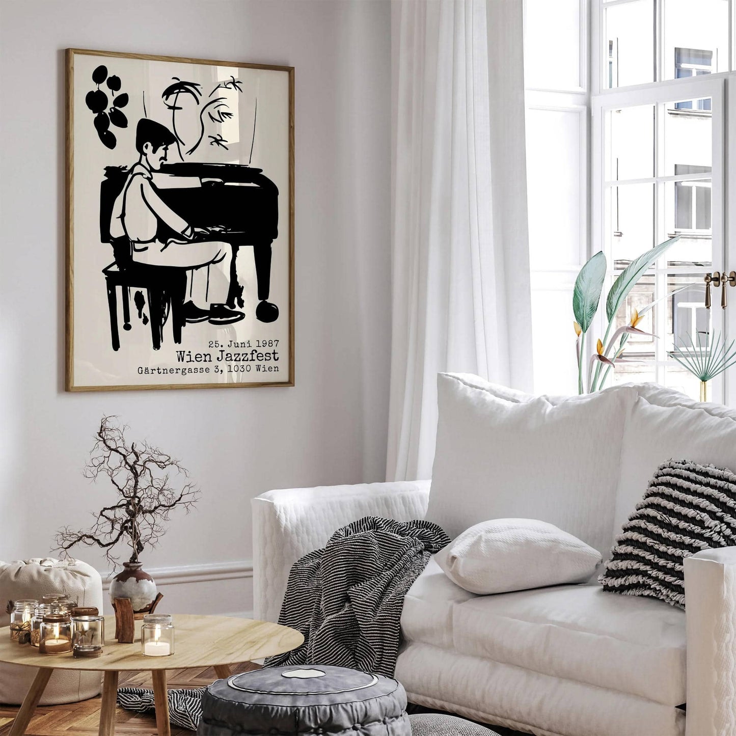 Wien JazzFest Vintage Poster - HypeSheriff