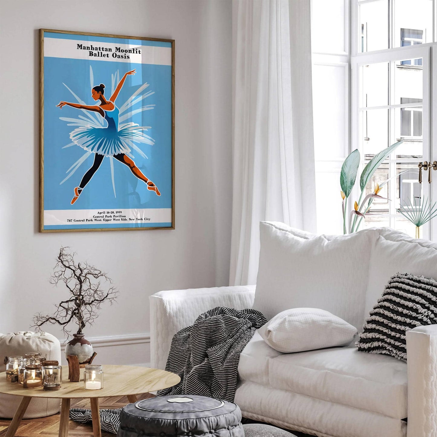 Manhattan Ballet 1999 NYC Poster - HypeSheriff