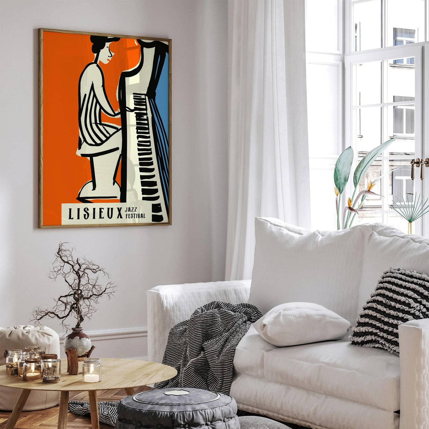 Lisieux Jazz Festival Vintage Poster - HypeSheriff