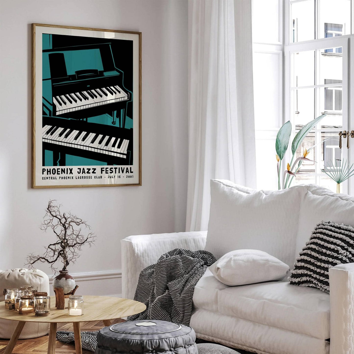 Phoeanix Jazz Festival 2001 Poster - HypeSheriff