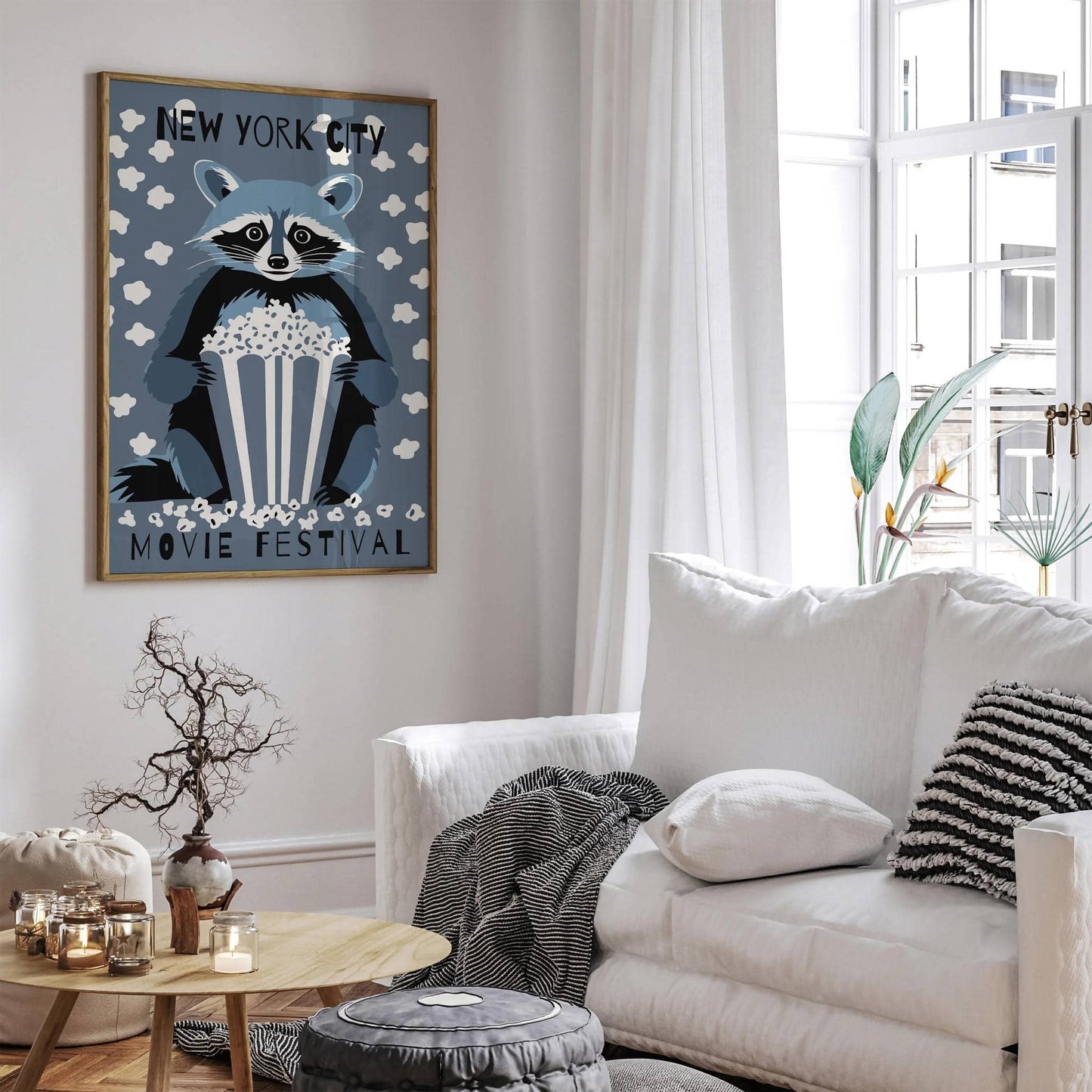 New York City Movie Festival Art Print 2025 - HypeSheriff