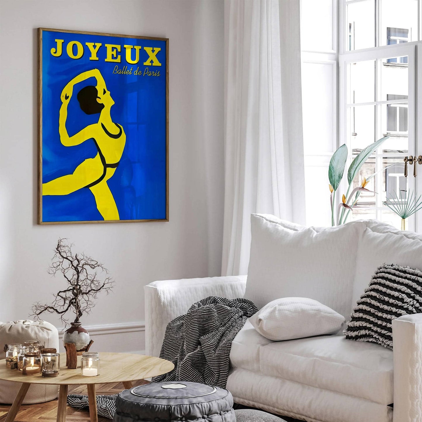 French JOYEUX Ballet Paris Poster - HypeSheriff