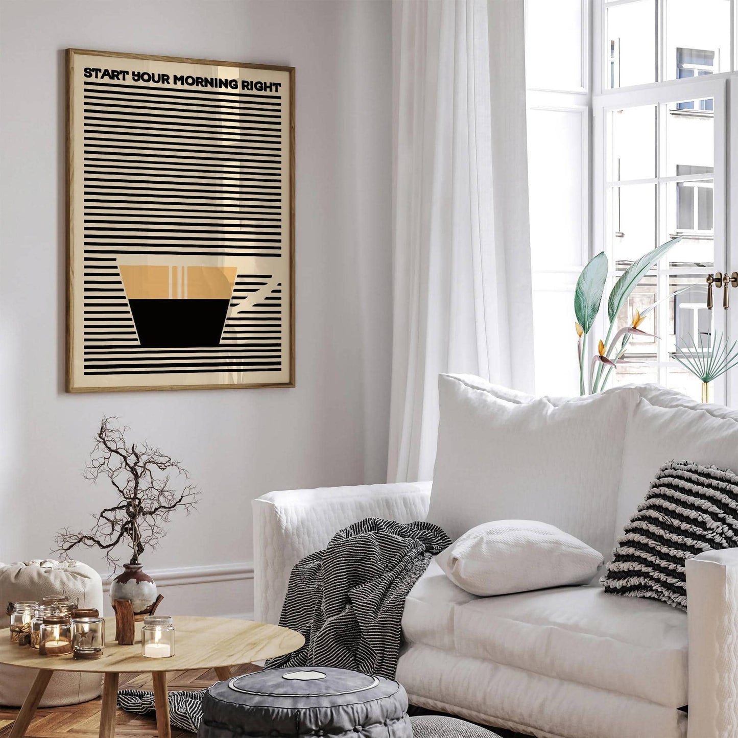 Start Your Morning Right - Coffee Poster - HypeSheriff