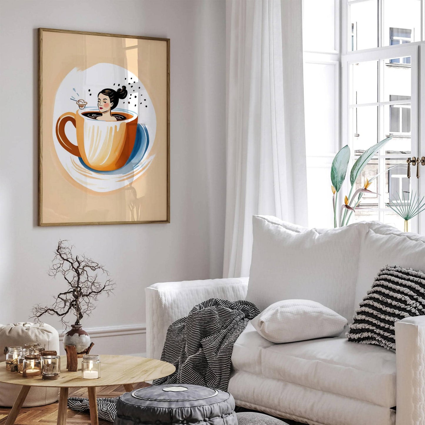 Coffee Bath Poster - HypeSheriff
