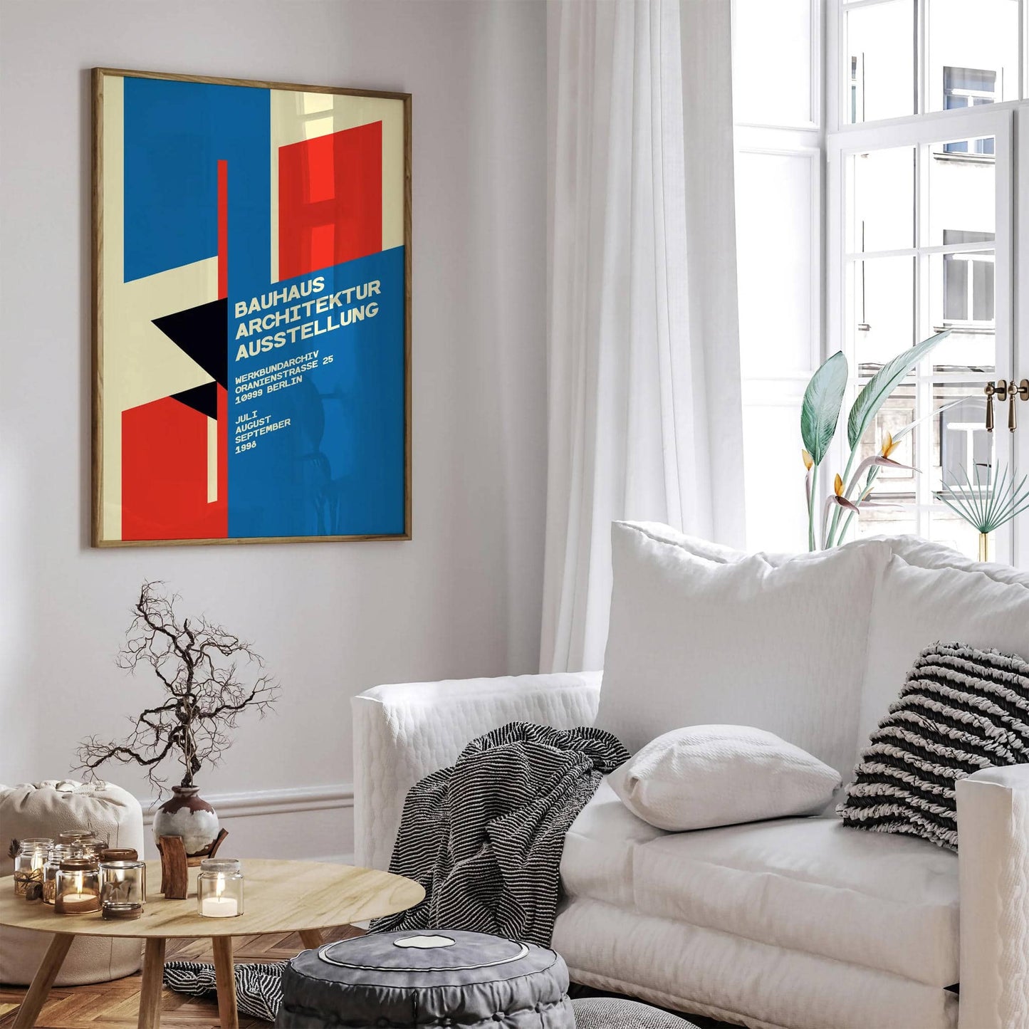 Bauhaus Architektur Ausstellung Art Print - HypeSheriff