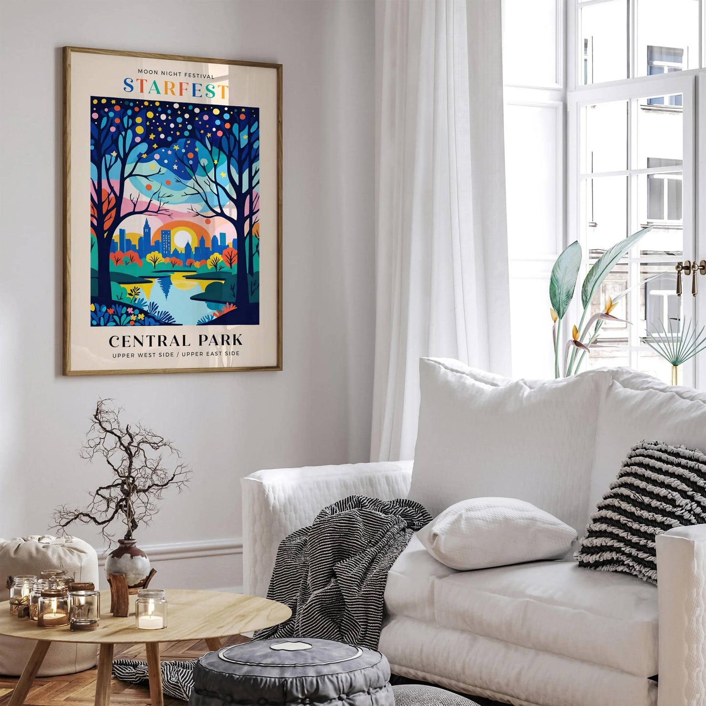 NYC Starnight Festival Art Print 2024 Edition - HypeSheriff