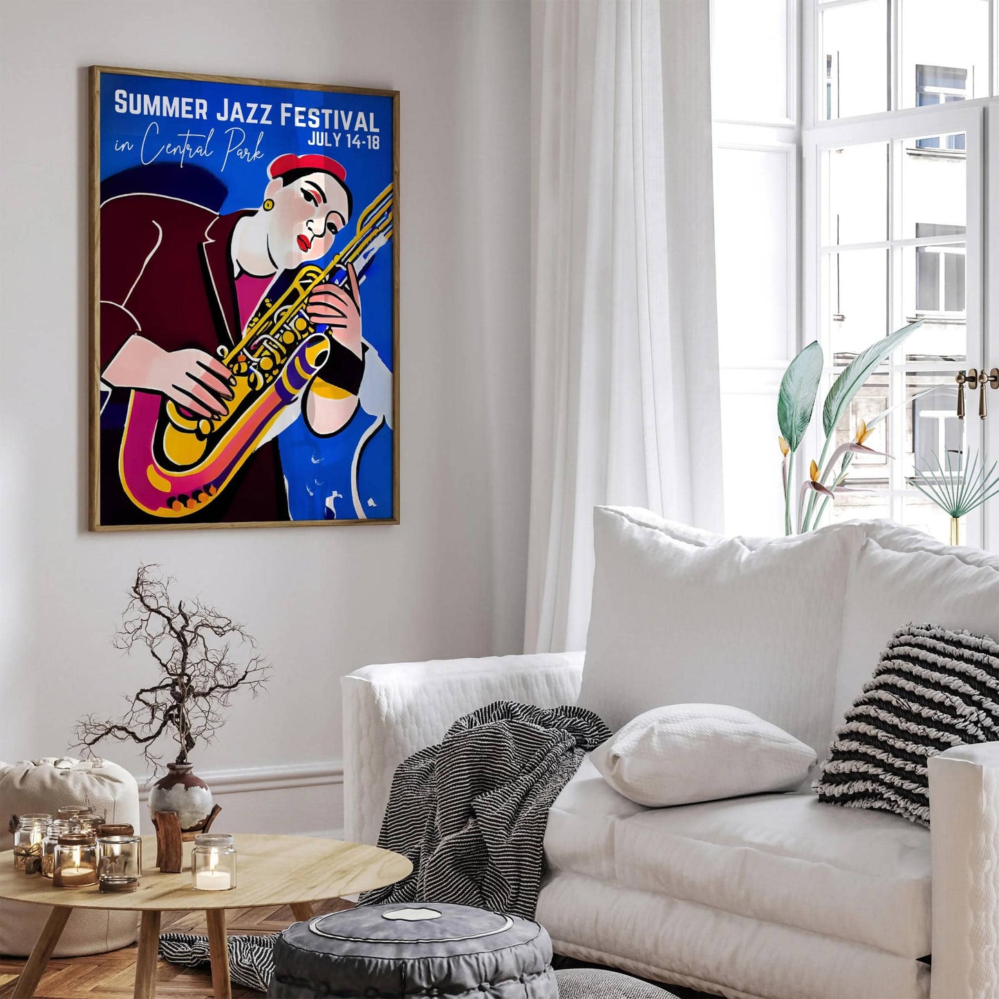 Central Park Jazz Festival Poster - HypeSheriff