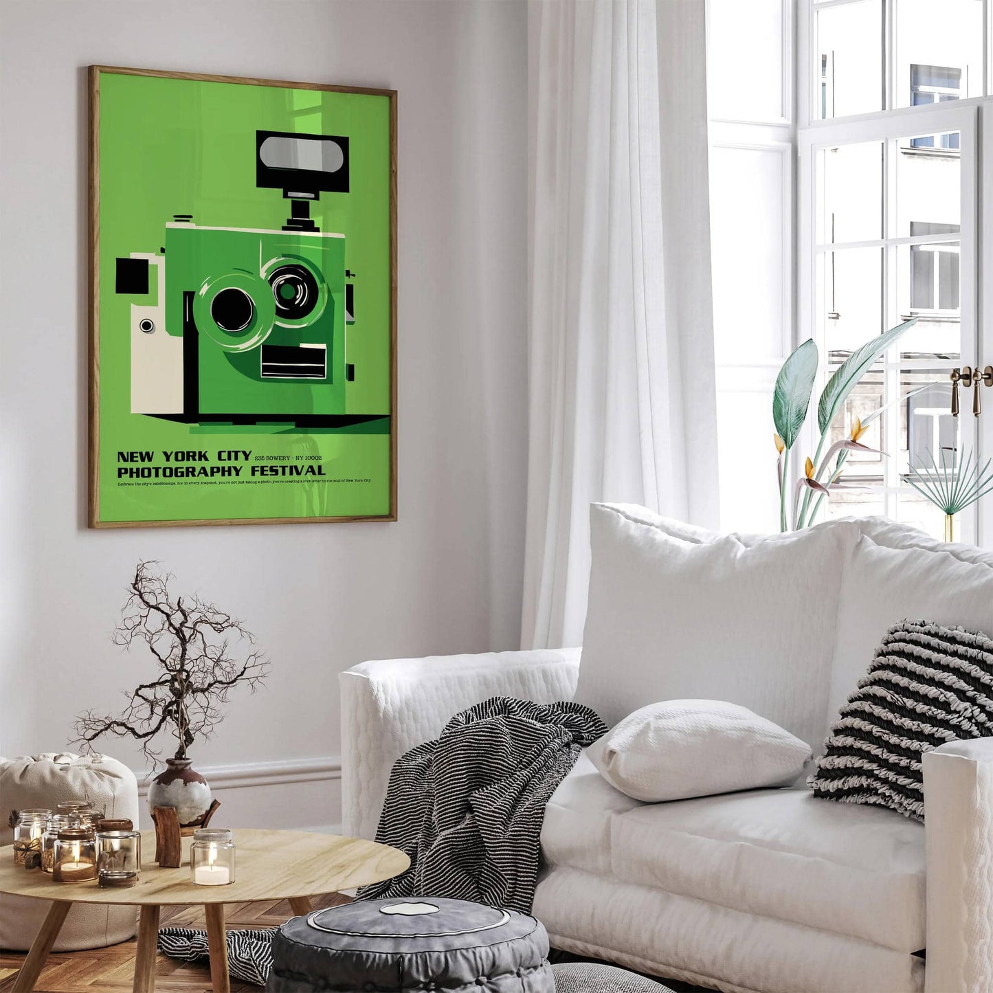 Retro NYC Photography Festival Poster - HypeSheriff