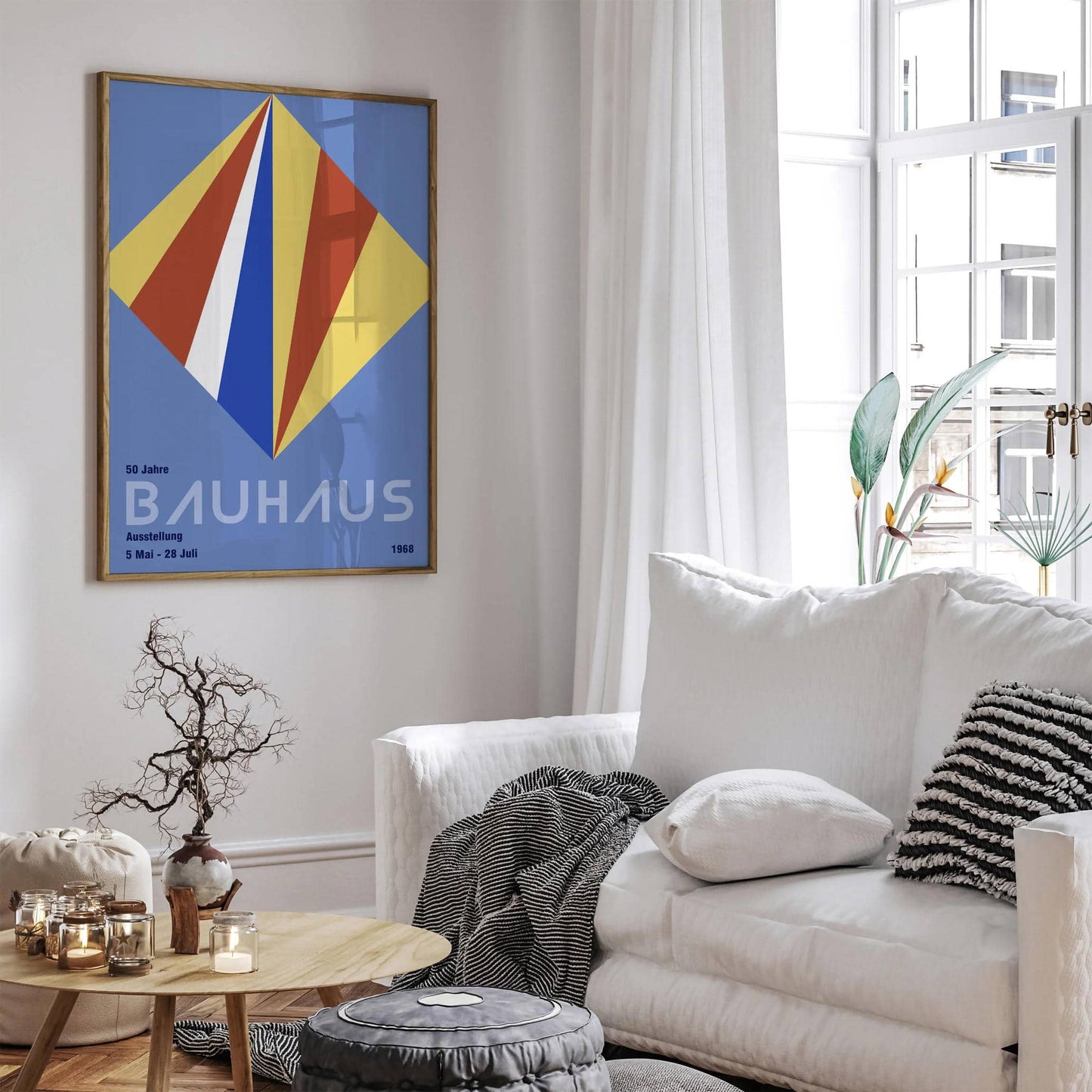 Bauhaus Ausstellung Vintage Art Print - HypeSheriff