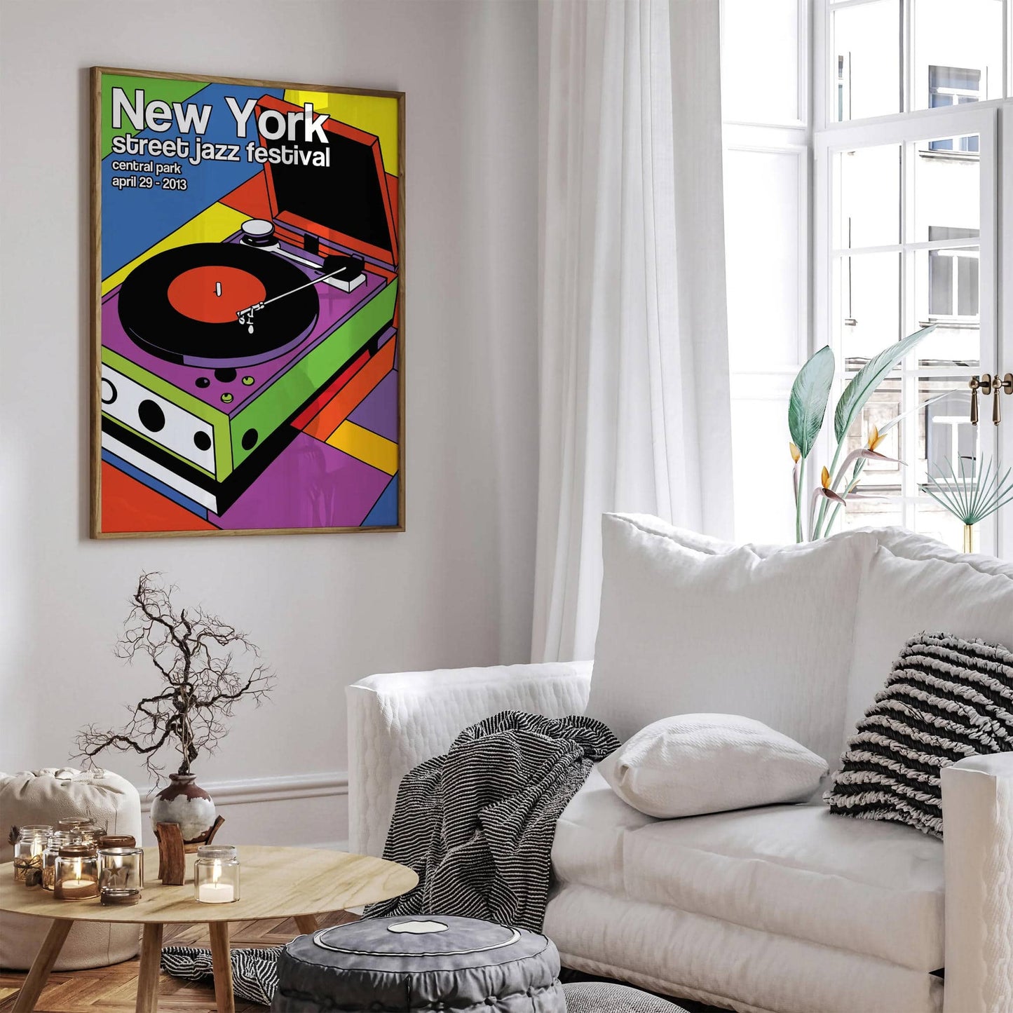 New York Street Jazz Festival Poster - HypeSheriff